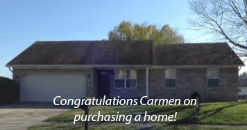 Carmen's new house